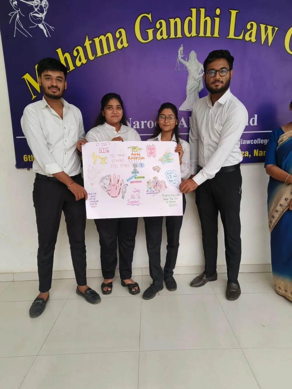 Anti-ragging poster competition