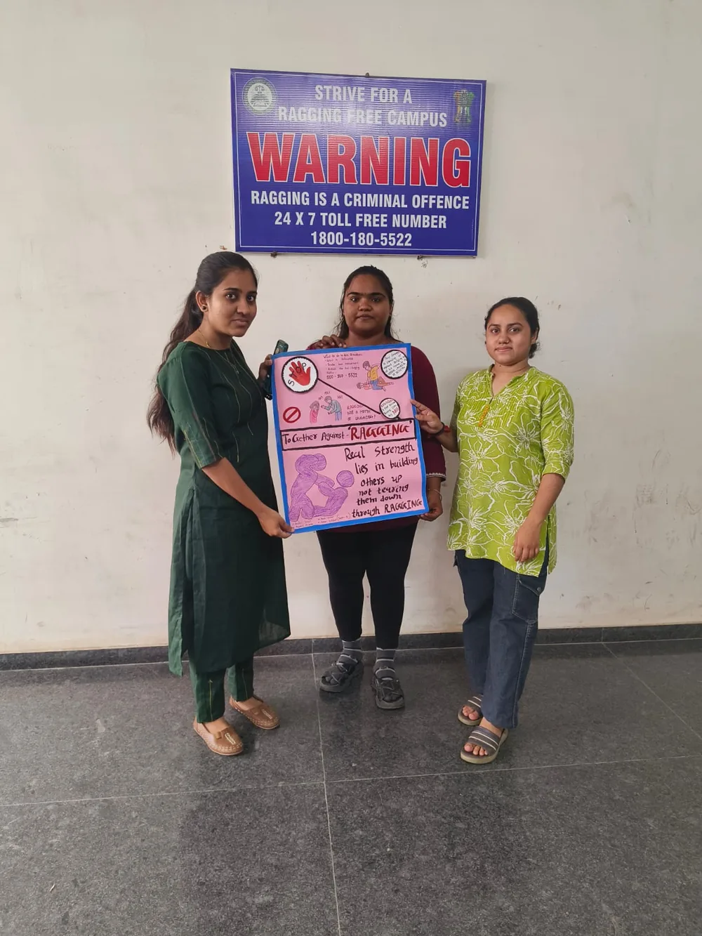 Anti-ragging poster competition
