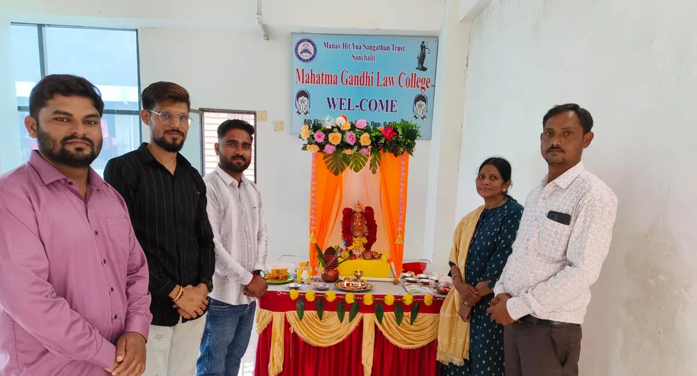 Staff at Ganesh Utsav